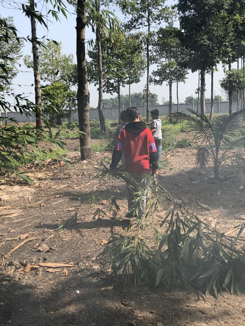 Extra curricular activities of Kids at Huong Phap Pagoda, Cu Chi