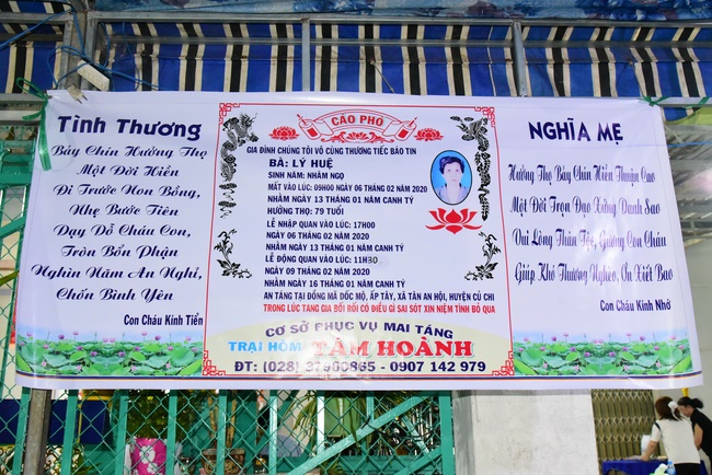 Praying for rebirth in District 11 and Hoc Mon