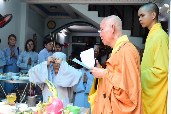 The beginning ceremony of building the Bodhisattva Avalokitesvara statue at Hung Phap Pagoda, Dong Nai