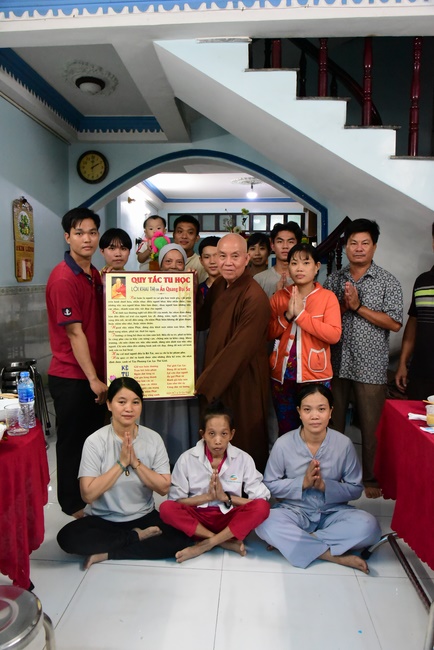 The beginning ceremony of building the Bodhisattva Avalokitesvara statue at Hung Phap Pagoda, Dong Nai
