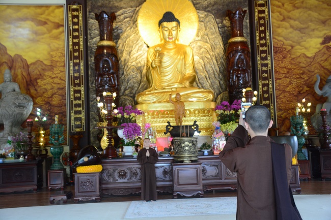 Visiting Truc Lam Chanh Giac Monastery, Tien Giang