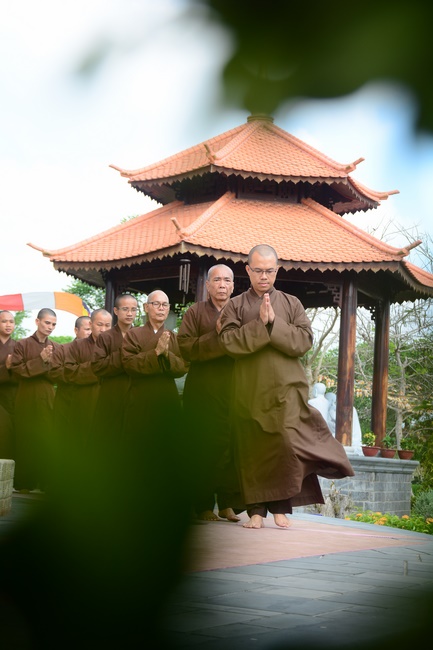 Visiting Truc Lam Chanh Giac Monastery, Tien Giang