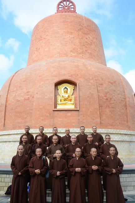 Visiting Truc Lam Chanh Giac Monastery, Tien Giang