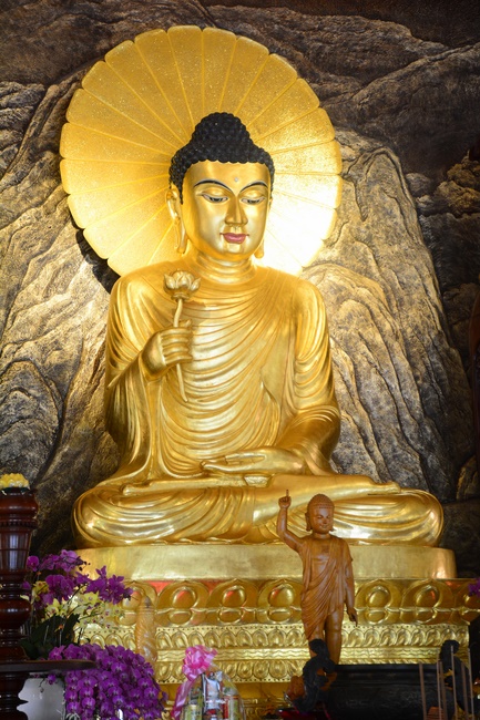 Visiting Truc Lam Chanh Giac Monastery, Tien Giang