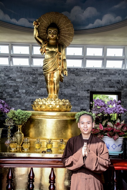 Visiting Truc Lam Chanh Giac Monastery, Tien Giang