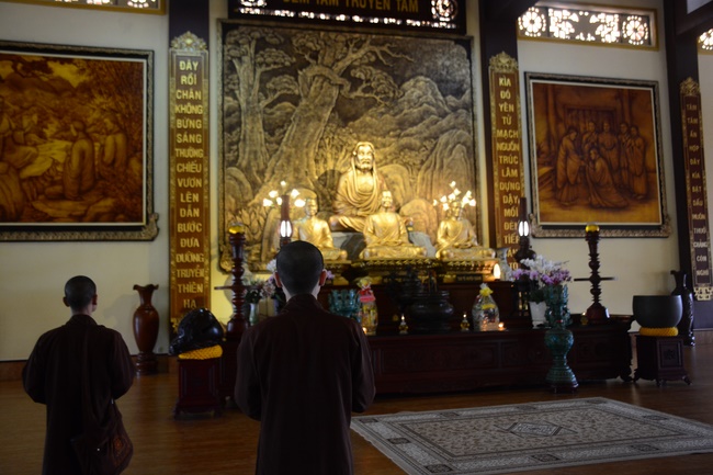 Visiting Truc Lam Chanh Giac Monastery, Tien Giang