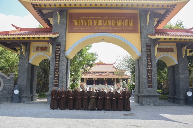 Visiting Truc Lam Chanh Giac Monastery, Tien Giang