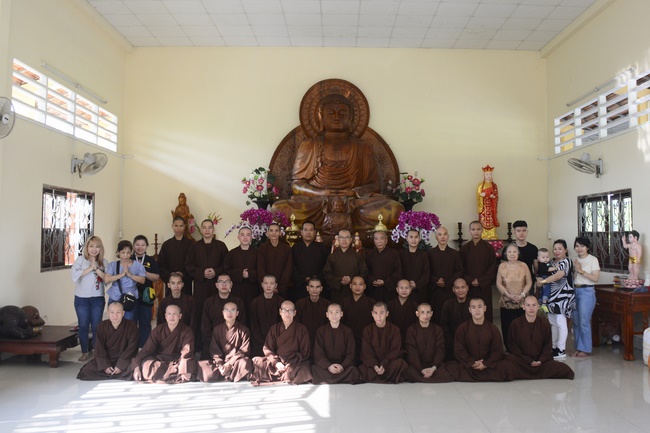 Visiting Truc Lam Chanh Giac Monastery, Tien Giang