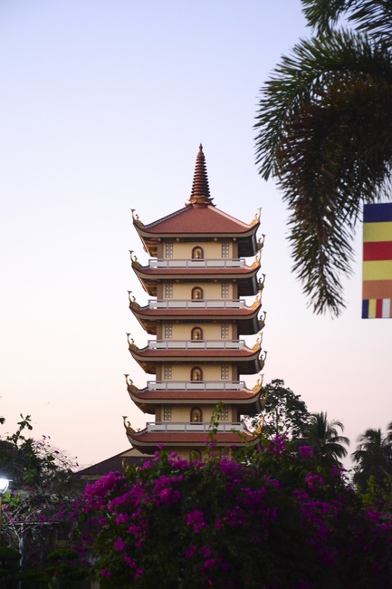 Visiting Truc Lam Chanh Giac Monastery, Tien Giang