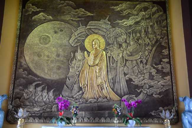 Visiting Truc Lam Chanh Giac Monastery, Tien Giang