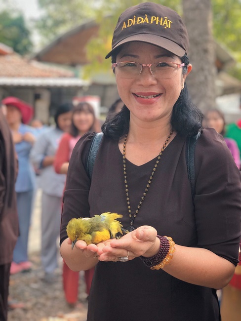 Kids' activities at Huong Phap Pagoda, Cu Chi