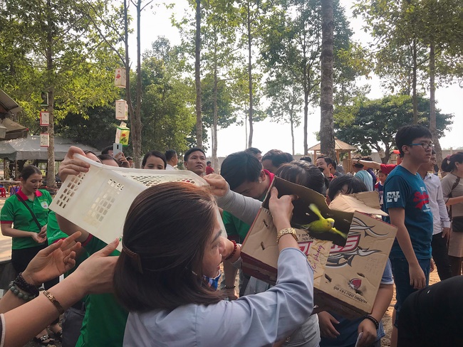 Kids' activities at Huong Phap Pagoda, Cu Chi