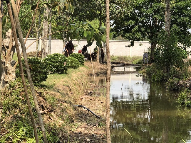 Kids' activities at Huong Phap Pagoda, Cu Chi