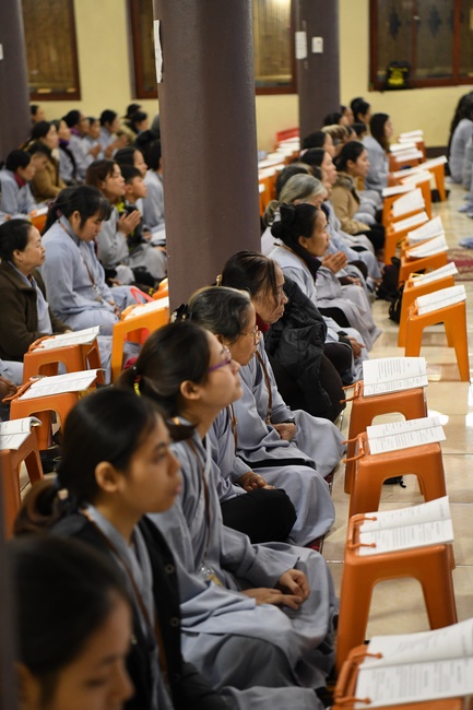 The peaceful place in mind of the Buddha's disciples