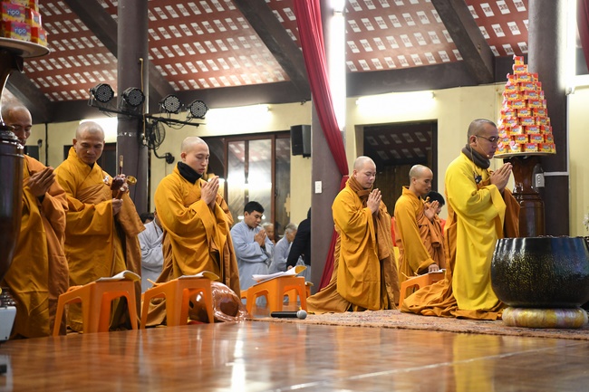 The peaceful place in mind of the Buddha's disciples