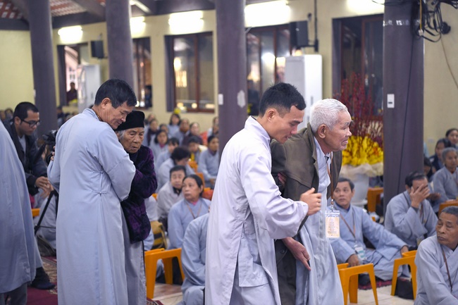 The peaceful place in mind of the Buddha's disciples