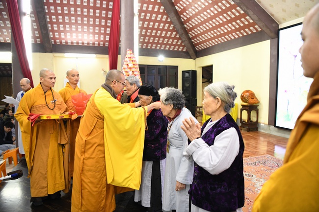 The peaceful place in mind of the Buddha's disciples