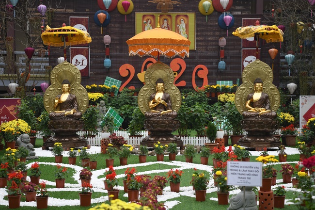 The peaceful place in mind of the Buddha's disciples