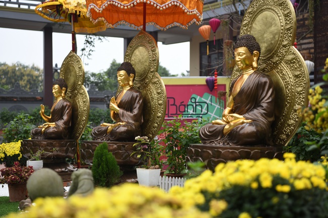 The peaceful place in mind of the Buddha's disciples