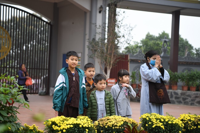 The peaceful place in mind of the Buddha's disciples