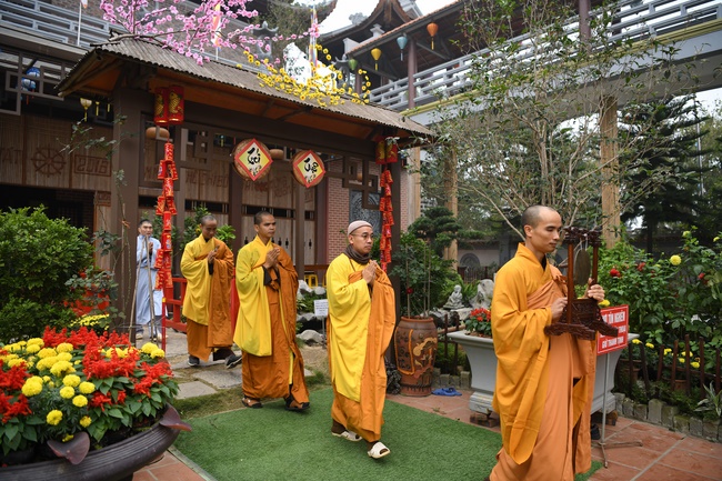 The peaceful place in mind of the Buddha's disciples