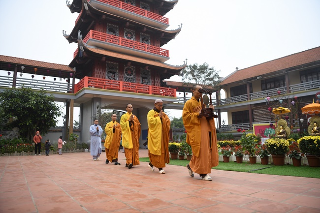 The peaceful place in mind of the Buddha's disciples