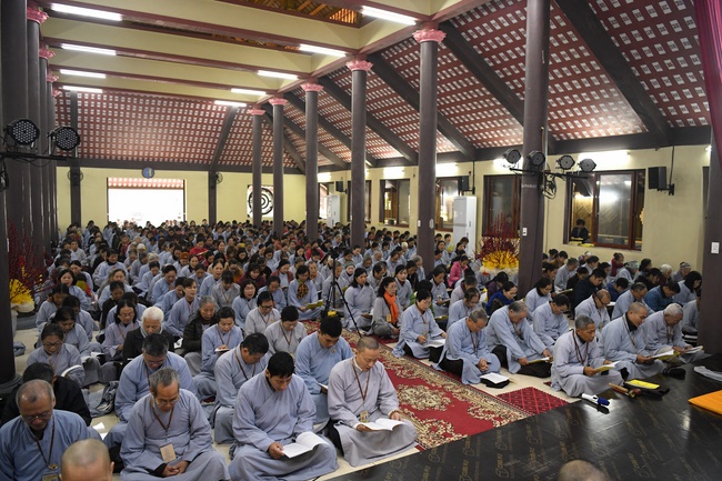 The peaceful place in mind of the Buddha's disciples