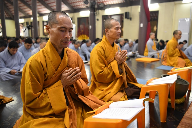 The peaceful place in mind of the Buddha's disciples