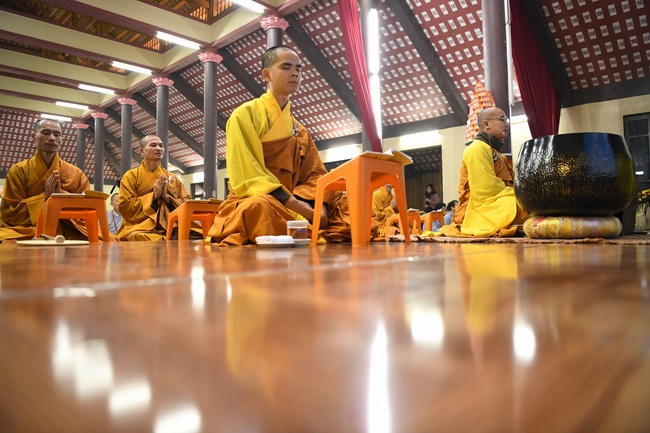 The peaceful place in mind of the Buddha's disciples