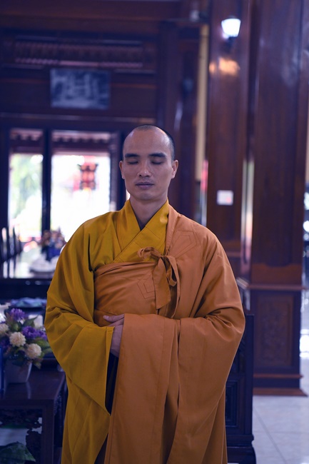 The peaceful place in mind of the Buddha's disciples