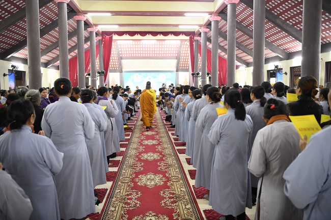 The peaceful place in mind of the Buddha's disciples