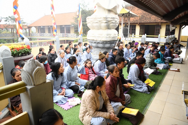 The peaceful place in mind of the Buddha's disciples