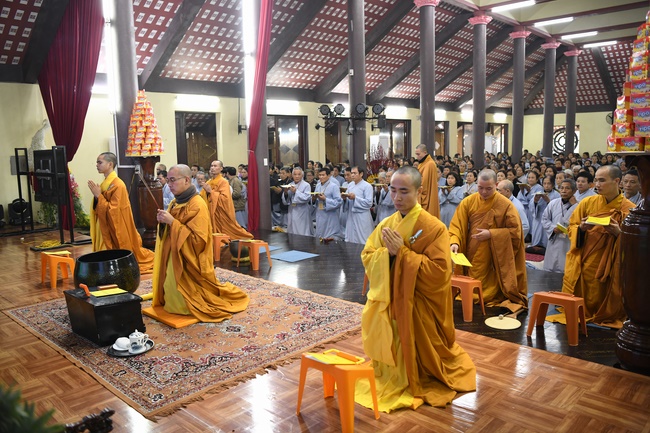 The peaceful place in mind of the Buddha's disciples