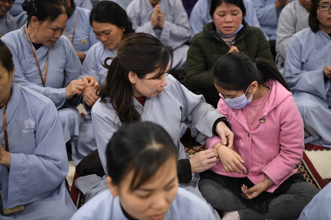 The peaceful place in mind of the Buddha's disciples