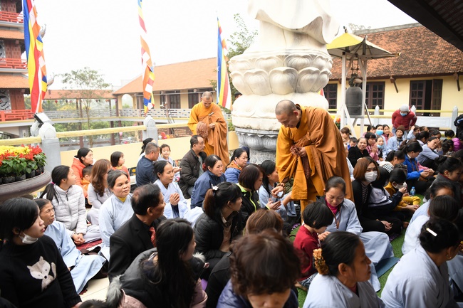 The peaceful place in mind of the Buddha's disciples