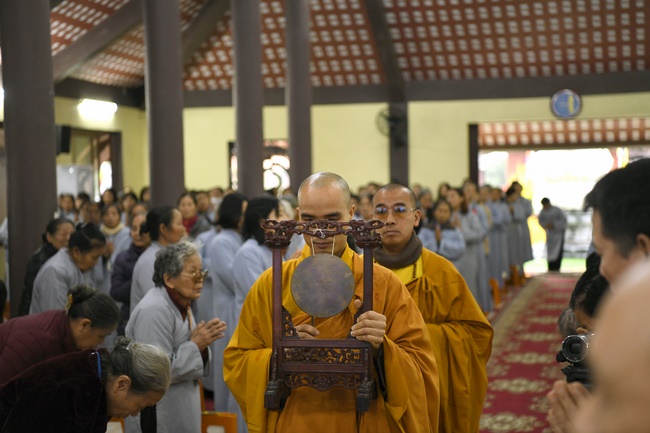 The peaceful place in mind of the Buddha's disciples