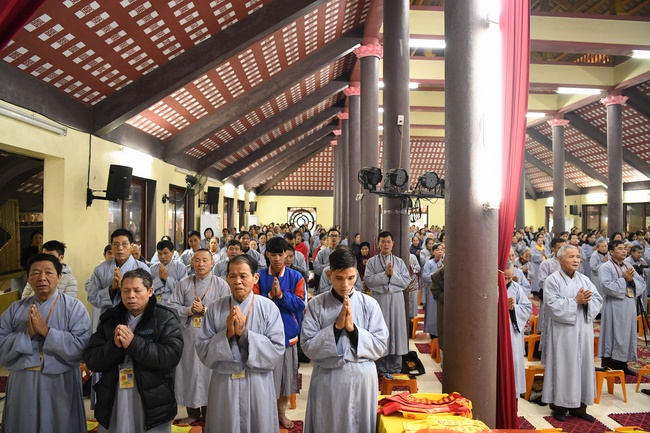 The peaceful place in mind of the Buddha's disciples