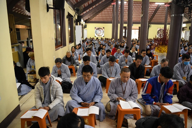 The peaceful place in mind of the Buddha's disciples