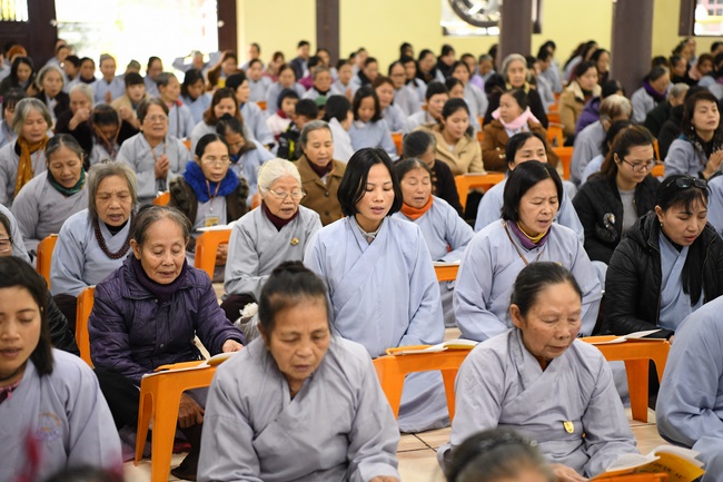 The peaceful place in mind of the Buddha's disciples