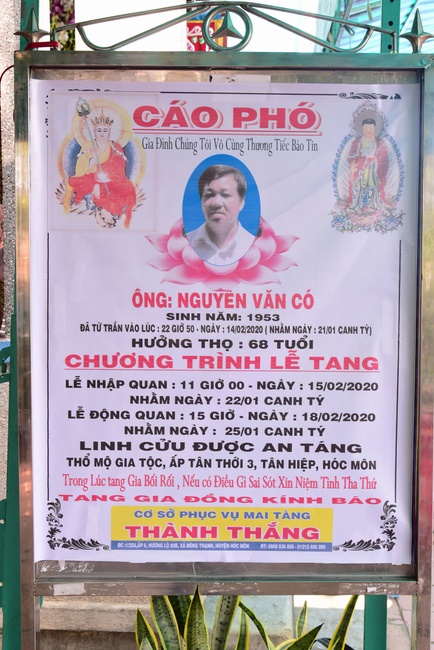 Lễ cầu siêu tại Hóc Môn