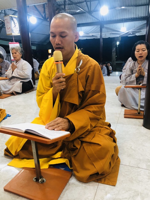 Repentant Ceremony on Jan. 29th, the rat year, at Huong Phap Pagoda, Cu Chi