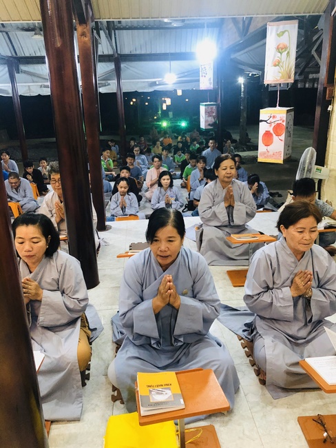 Repentant Ceremony on Jan. 29th, the rat year, at Huong Phap Pagoda, Cu Chi