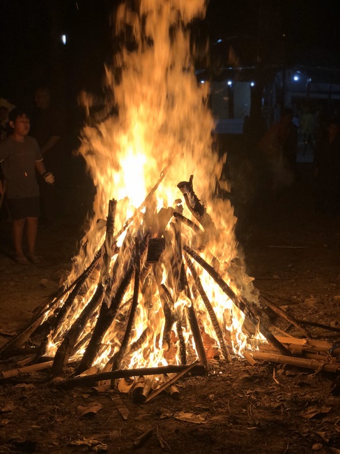 Repentant Ceremony on Jan. 29th, the rat year, at Huong Phap Pagoda, Cu Chi