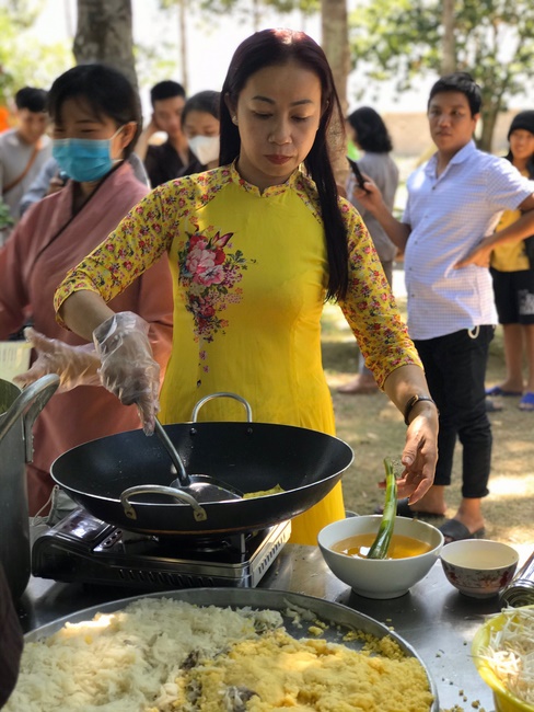 Activities at Huong Phap Pagoda, Cu Chi
