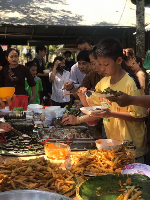 Activities at Huong Phap Pagoda, Cu Chi