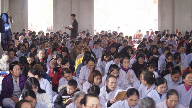 The Ceremony praying for peace  at Dong Cao Pagoda – Thanh Hoa.