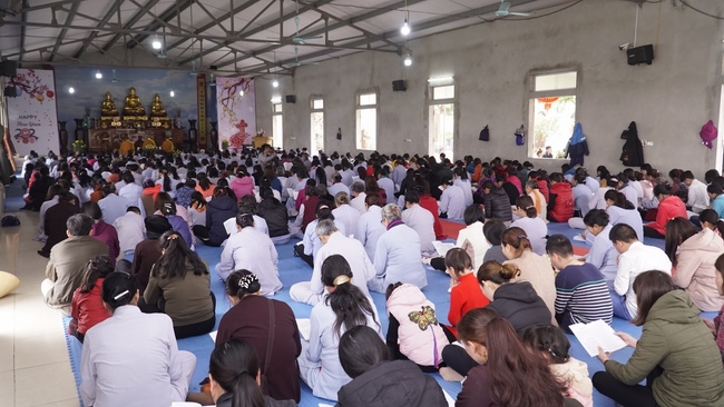 The Ceremony praying for peace  at Dong Cao Pagoda – Thanh Hoa.