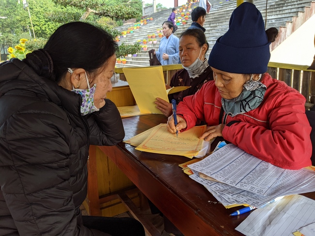 The Ceremony praying for peace at Giai Lam Pagoda - Hà Tĩnh