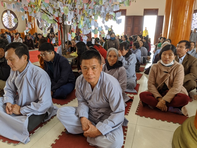 The Ceremony praying for peace at Giai Lam Pagoda - Hà Tĩnh