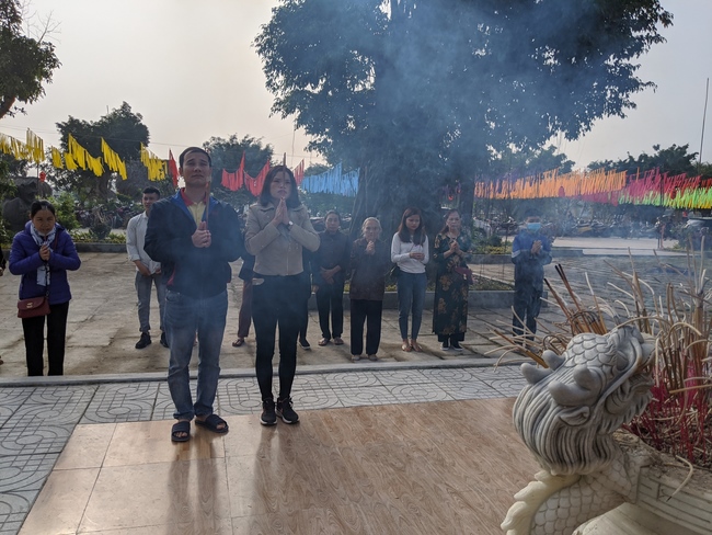 The Ceremony praying for peace at Giai Lam Pagoda - Hà Tĩnh